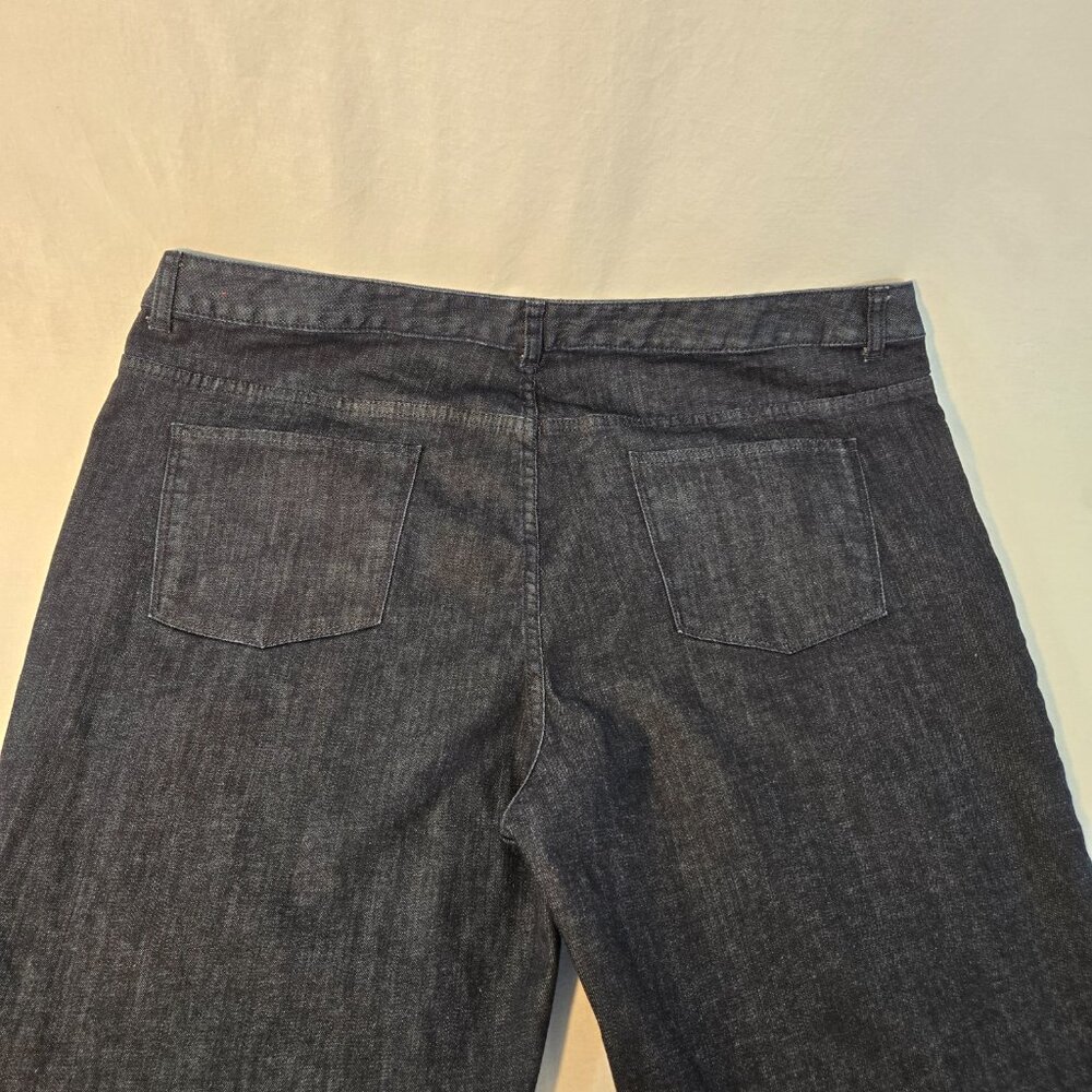 TALBOTS W-Signature Slim/Ankle Zip Dark Blue Jeans Plus Size 24W New NO Tags! - Picture 6 of 16